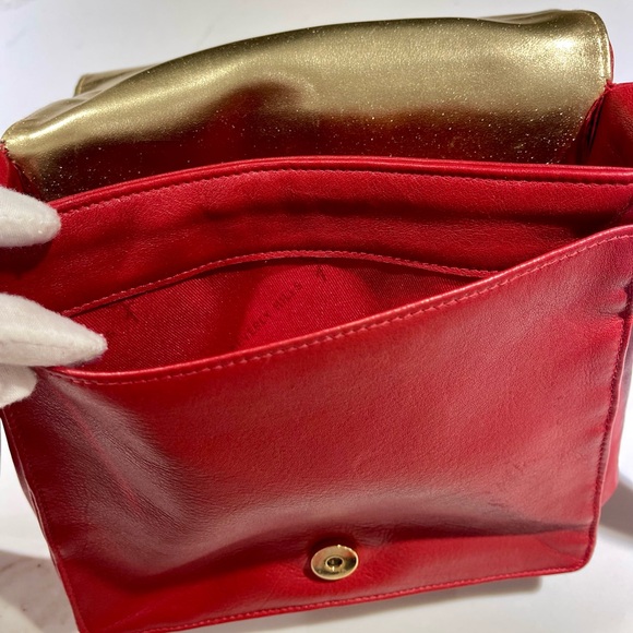 FRED HAYMAN Beverly Hills Crossbody Leather bag, flap over, Red - Picture 11 of 15